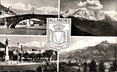 Sallanches — vista panorâmica — Réal-Photo, n°100