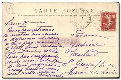 Évian e o Quai Baron de Blonay — Coleção de A. Sourecachat, n°109 — Verso