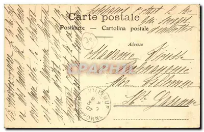 Jezioro Leman — Zamek Chillon — Lacroix Frères, Genewa, nr 432 — Rewers