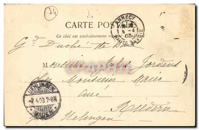 Annecy - Een Hoekje van de Kanalen — Papier, foto-uitgave, Annecy, n° 639 — Achterkant