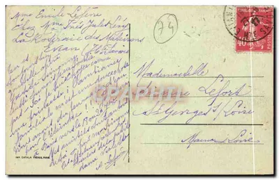 EVIAN-LES-BAINS — Promenade in barca — B.F. n°13 — Verso