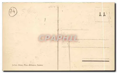 Chamonix — Cena de Patinação — J.J. n°8051 — Verso