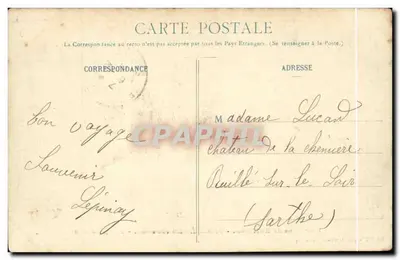 Serrières (Savole) — Pełny widok — Zbiór L. Grimal, Chambéry, nr 855 — Rewers