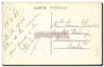 O mar de gelo visto da Flégère — G.T. Bos, Chamonix — Verso