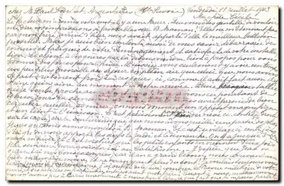 Dorp en Gletsjer van Tour — J. J. 8109 — Achterkant