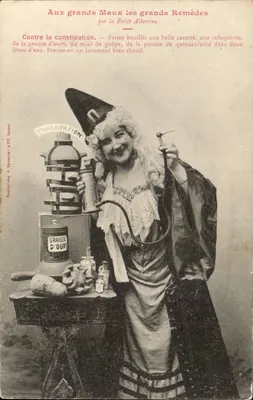 Pequena Albertine — remédios contra a constipação — Fototipo A. Braasart & Cie, Nancy