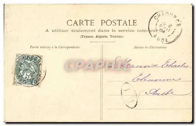 Aux grands Maux les grands Remèdes — par la Peisie Albertine — Fototipo A. Bessemer & Cie, Nancy — Verso