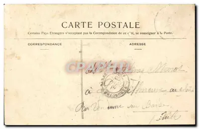 Il Cabinet del Direttore — scena comica — RW & CO, Nancy, n°4 — Verso