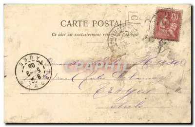 Le Petit Pandore — Con un vaso de picolo, estoy listo para atacar — Fototipo A. Bergeret et Cie, Nancy — Reverso