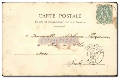 La Cigale — artista com mandolina — editor La Cigale — Verso