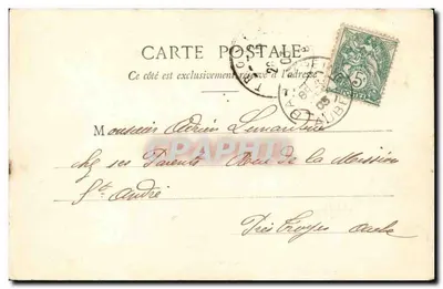 Kind mit Weihnachtsklumpen — A. Gaboriaud — Phototype A. Berberet & Cie, Nancy — Rückseite