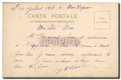 Sarah Bernhardt in L'Aiglon — P. Bover, Parigi — Verso