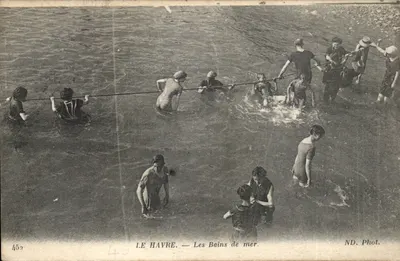 LE HAVRE — Os Bains de mer — ND. Phot. n° 452