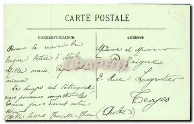Le Mont-Dore — O Estabelecimento Termal — Fonte Madeleine — LL. — N° 198 — Verso
