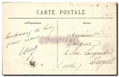 Mont-Dore — Establecimiento Termal — Fuente Madeleine — Reverso