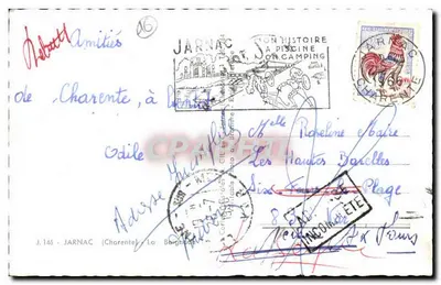 Piscina em camping — Jarnac — Gilber — Verso