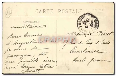 Angoulême — Przecinek Éperon — J.D. 33 — Rewers