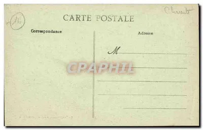 Angoulême — Le Halles Centrales — D. Jacquemain, editore, Angoulême — Verso