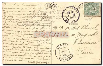 Soulême — Casa de Saint-Simon — LL. — Verso