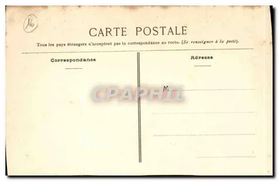 Cognac — Brug Sint Jakob en Haven van het Handel — Uitgave V.T., Cognac — Achterkant