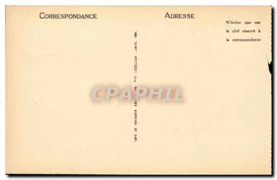 Clermont Ferrand — O Jardim Lecoq — G.J. — Verso
