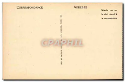 Clermont-Ferrand — Praça Blaise-Pascal — G. J. — Verso