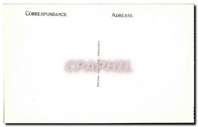 Périgueux — A Rue Neuve — Edição Jaureux — Verso