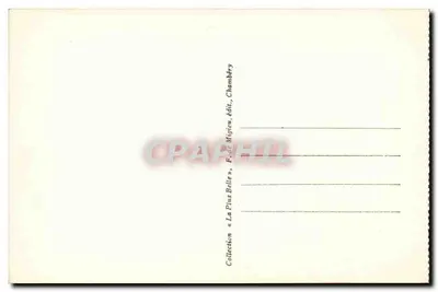 Dent du Nivolet — Okolice Chambéry — F. de Migriou, wyd. — Rewers