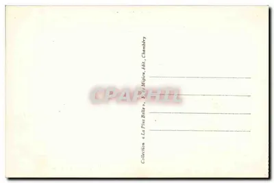 Arredores de Chambéry — Les Charmettes — Casa de J.-J. Rousseau — Savoia pitoresca — Verso