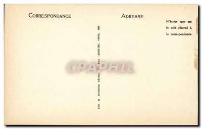 Bourbon-L'Archambault — Ujęcie termalne — Wóz do przewozu — Wydawnictwo Ph. Bernard, nr 84 — Rewers