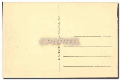Parc de Versailles — Bassin du Char d'Apollon — Éditeur APD — Verso