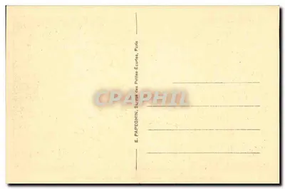Parque de Versalhes — Banhos de Apolo — Editor E. Papeghin, Paris — Verso