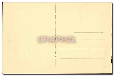 Palace of Versailles — Facade — Publisher E. Papeghin, Paris — Back