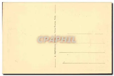Palazzo di Versailles — Vista panoramica del Palazzo e dei Giardini — Editore E. Papeghin, Parigi — Verso