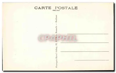 Ascaïn (B.-P.) — Vista da Montanha Esnauer, onde Pierre Loti se inspirou e escreveu a idílica basca "Ramuncho" — M.D. — Verso