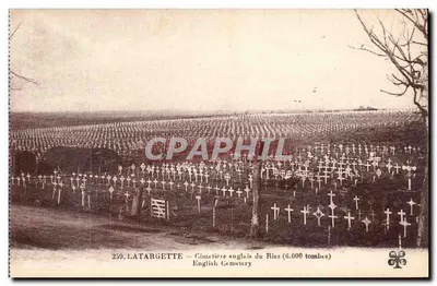 Latargette — Angielski cmentarz w Riez (6.000 grobów) — Imprimé Illustré