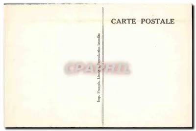 Laugerie-Basse (Les Eyries, Dordogne) — Un angolo delle abitazioni sotto la scogliera — Imp. François, Limoges — Verso