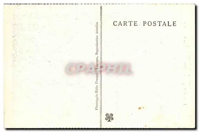 Pyrénées — Jaskinie BÉTHARRAM — Kolumny w formowaniu — Rewers