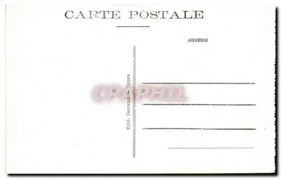 LANGEAIS — Entrada do Castelo — Ponte-Levis — R.D. — Verso