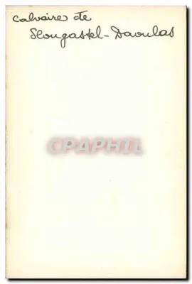 Kaplica Stoungastel-Daoulas — wydawca nieznany, numer serii nie widoczny — Rewers