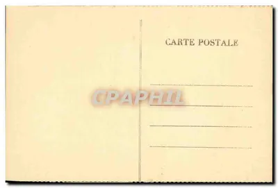 Bourbon-l'Archambault — O Castelo (fachada Norte) — série 19 — Verso
