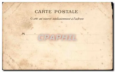 Retrato de Mme Récamier — obra de David — editor B. Sirey, impresso em Toulouse, n° 8 1913 — Verso