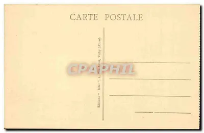 Het meer Pavin — Auvergne, pittoreske Auvergne — Ed. Boccard, n°4 — Achterkant