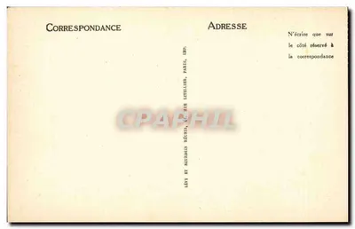 Genebra — Vista Geral e o Mont-Blanc — LL — Verso