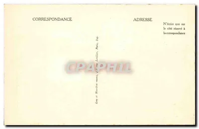 Châtel-Guyon - Ustanowienie termalne (Chaussemiche, architekt) i Hotel Continental - LL. — Rewers