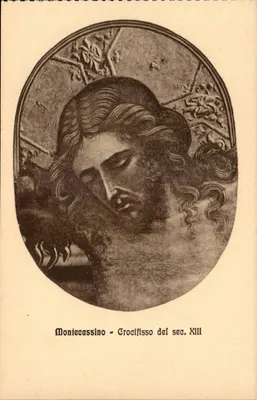 Montecassino - Crocifisso do século XIII — editor STB, n° 54880