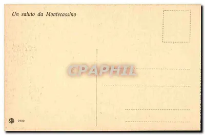 Montecassino - A Virgem com o Menino - S. P. Benedito - S. Escolástica e Anjos — Afresco na Capela dos SS. (Sc. Beur) — Verso