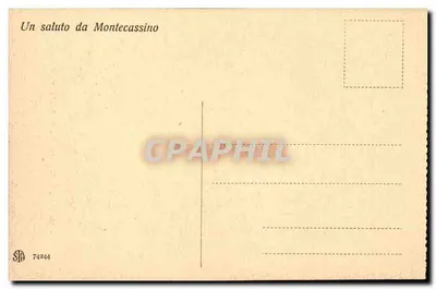 Scuola (Scuola della Torretta) — Afresco da Pietà — Montecassino — Verso