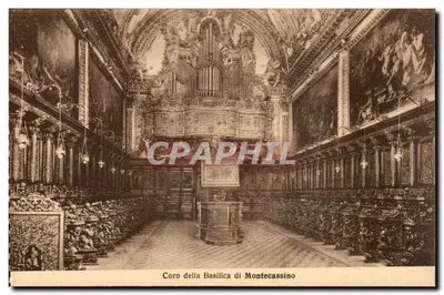 Coro da Basílica de Montecassino — editor STC n° 62297
