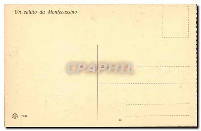 Montecassino — Gli stalli del Coro della Cattedrale — P.R. 4548 — Verso